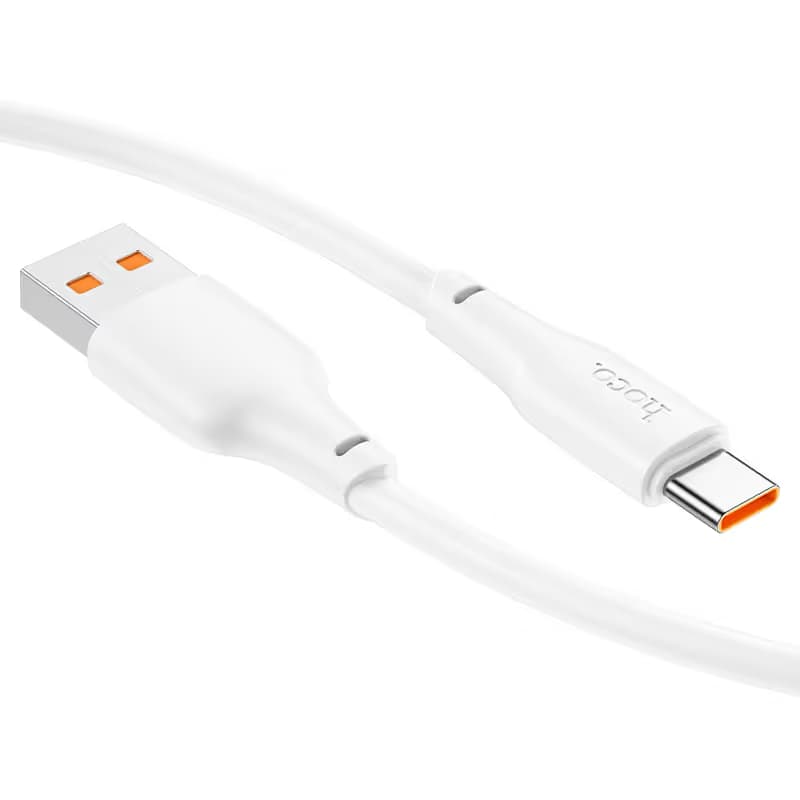 Câble de Chargeur Hoco X93 Micro USB 27W - Blanc 3