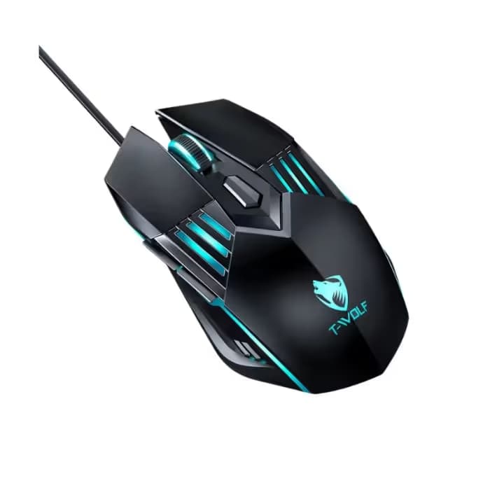 Souris Gaming Filaire T-Wolf G560 RGB - Noir 1