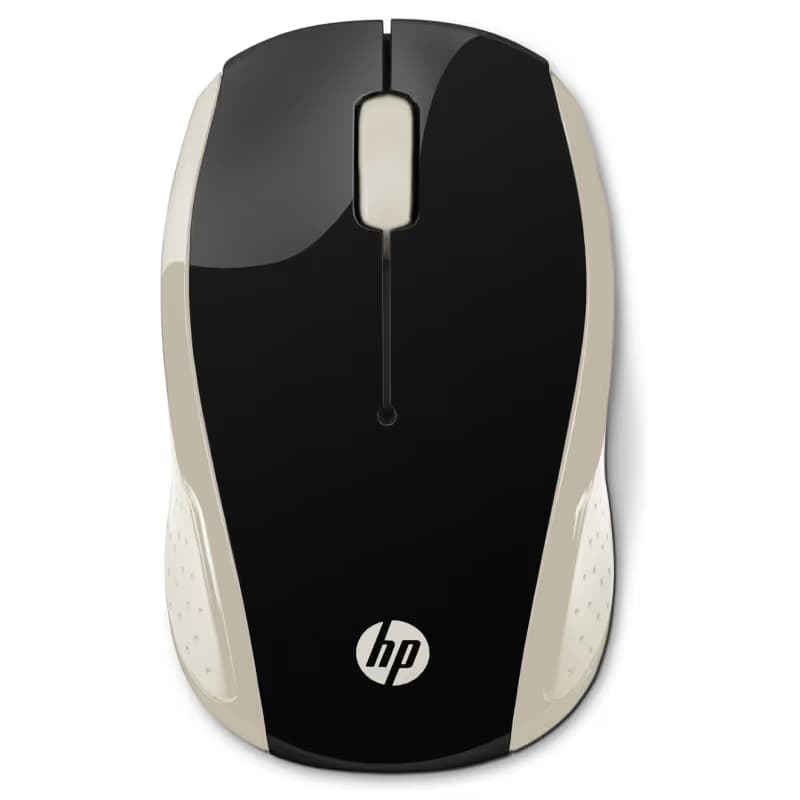 Souris sans fil HP 200 Silk-Gold 1