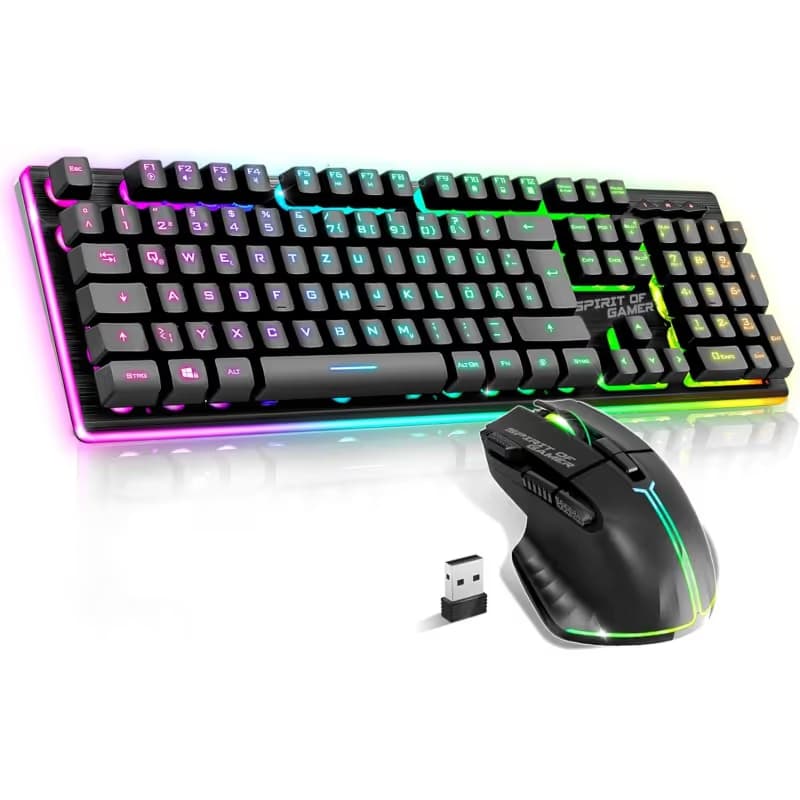 Ensemble Clavier & Souris Gamer Spirit Of Gamer Ultimate 600 - Noir 1