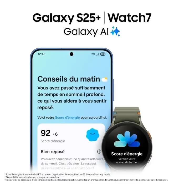 Samsung Galaxy S25 Plus 12Go 512Go - Bleu Nuit 6