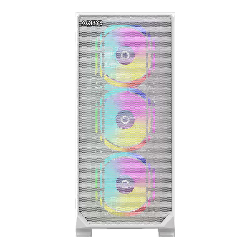 Boitier Gamer AQIRYS Arcuturus Pro 2.0 RGB - Blanc 1
