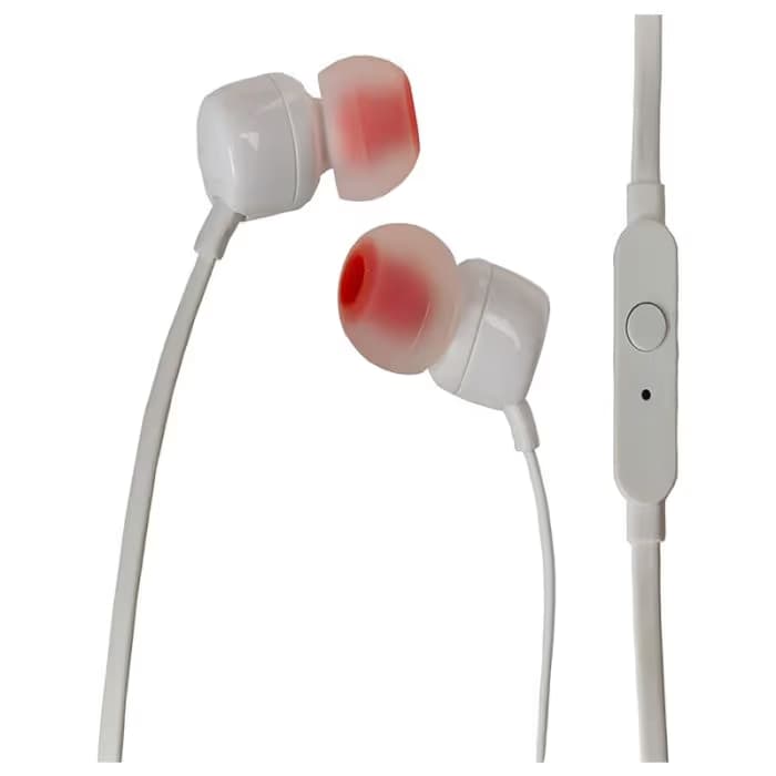 Écouteur Filaire JBL T110 - Blanc 3