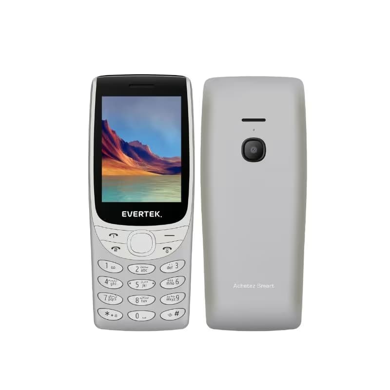 Téléphone Portable EVERTEK E3228 - Silver 1