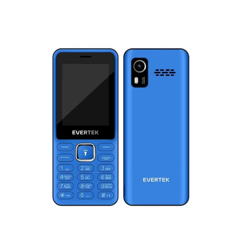 Téléphone Portable EVERTEK EX24 - Bleu