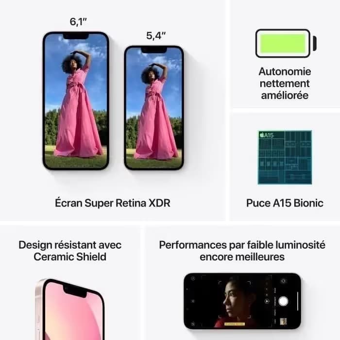 iPhone 13 128Go - Bleu 4