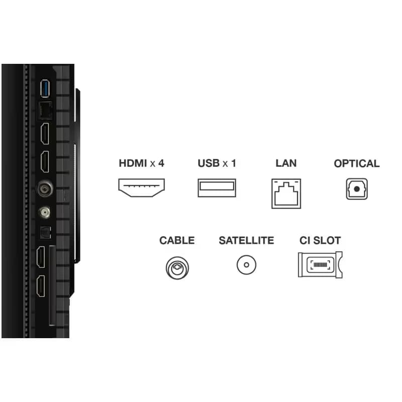 Tv TCL 65'' Smart P8K QLED UHD 4K 8