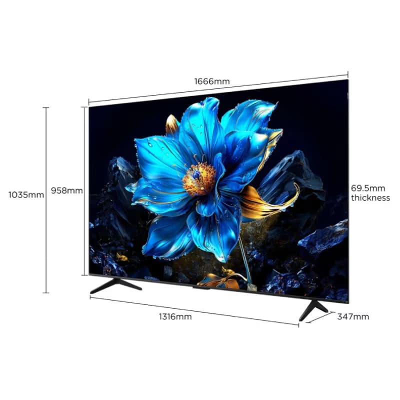 Tv TCL 75'' Smart P7K QLED UHD 4K 7