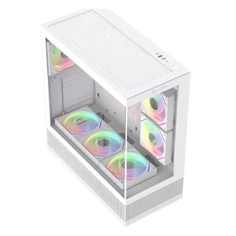 Boitier Gamer AQIRYS Antila ARGB - Blanc 3