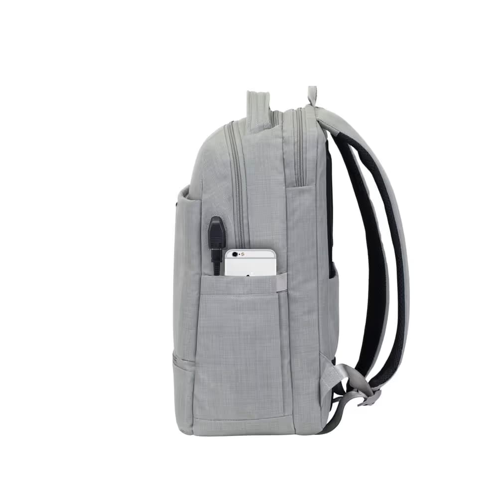 Sac à Dos RIVACASE Pour Ordinateur Portable 8363 - 15.6''- Gris 2