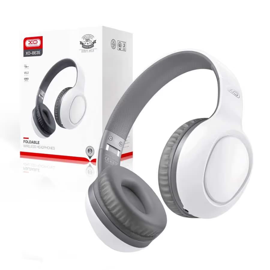 CASQUE XO STEREO BLUETOOTH PLIABLE XO-BE35 - BLANC 2