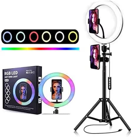 RGB LED Soft Ring light MJ26 1