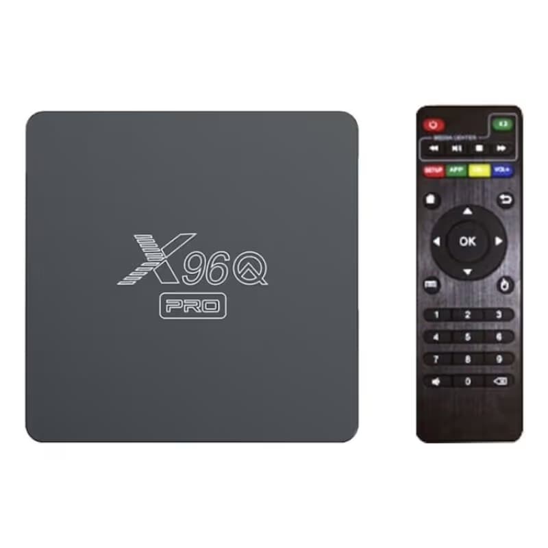 BOX TV Android X96Q Pro 4GO 32GO + 12 mois abonnement IPTV Gratuit 1