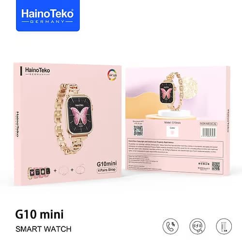 Montre connectée Haino Teko G10 Mini - Rose & Gold 2