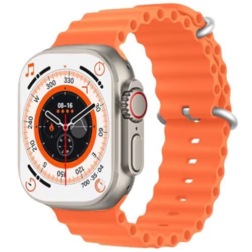 Montre connectée T1000 ultra - Orange 1