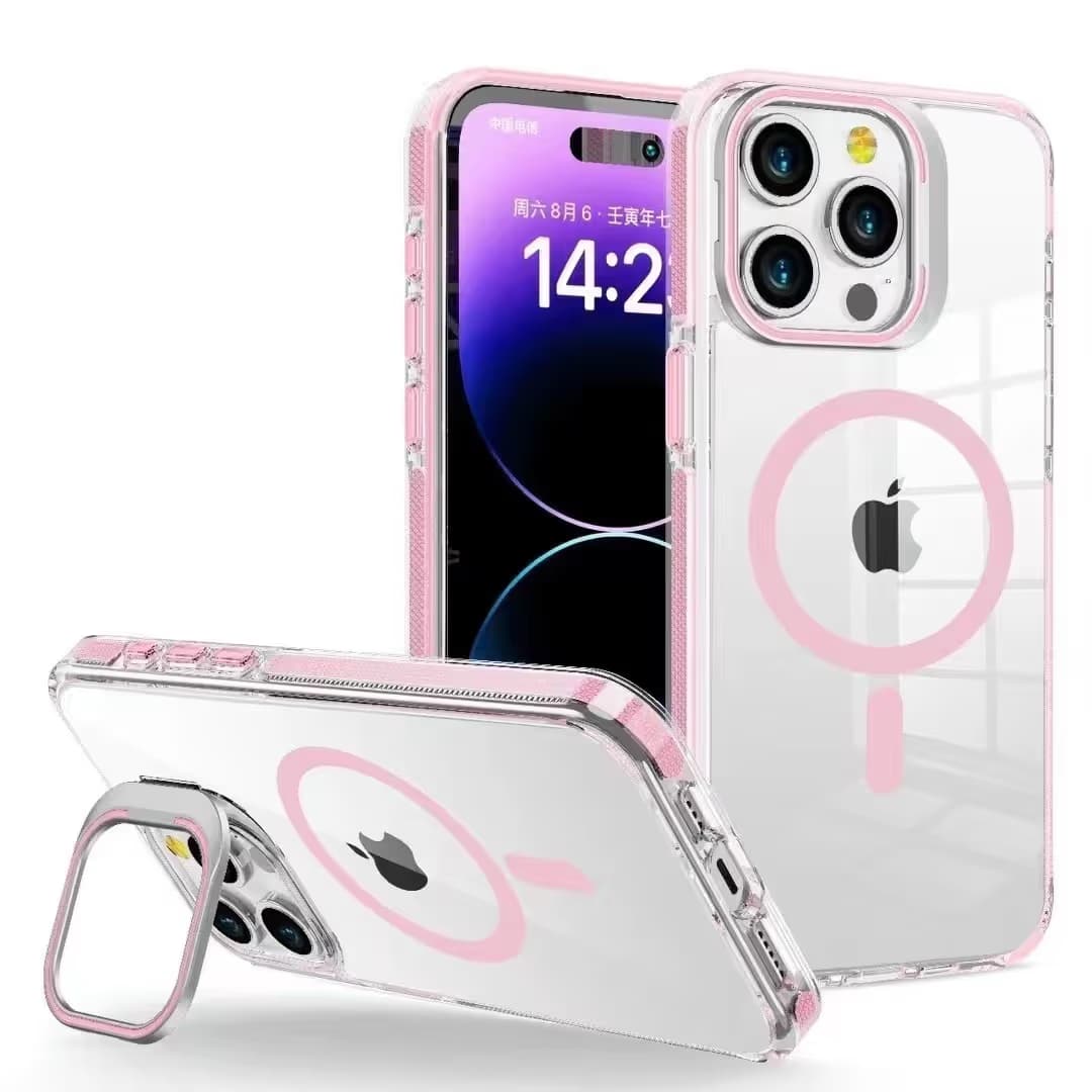 Coque Magsafe pour iPhone 15 Pro - Rose