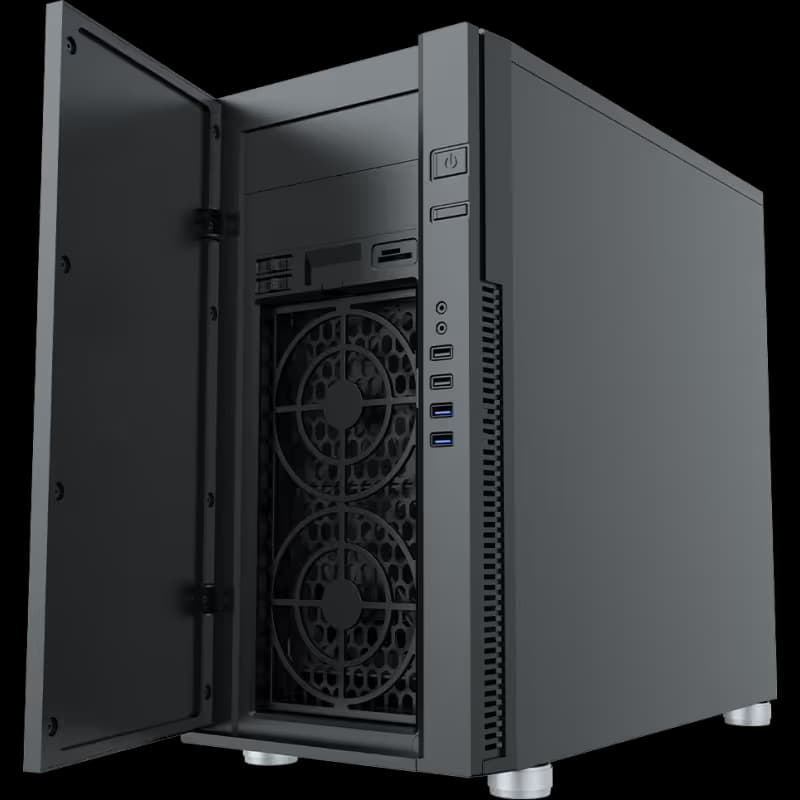 Boitier Gamer AQIRYS Icarus - Noir 1