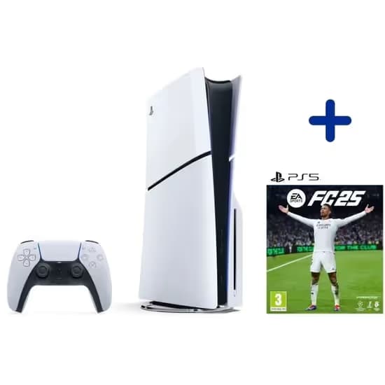 Pack PS5 Standard : Console PS5 (Modèle Slim) + CD FC25 1