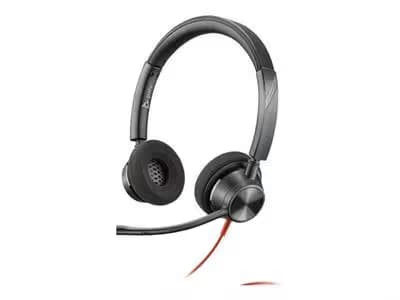 Micro Casque Poly Blackwire 3320M - Noir 2