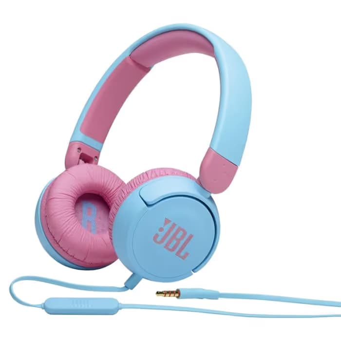 Casque Filaire JBL JR 310 pour Enfant - Bleu&Rose