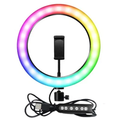 RGB LED Soft Ring light MJ38