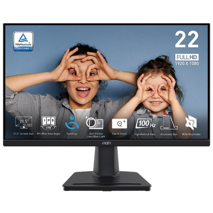 Ecran MSI Pro MP225 21.5"Full HD IPS 100HZ