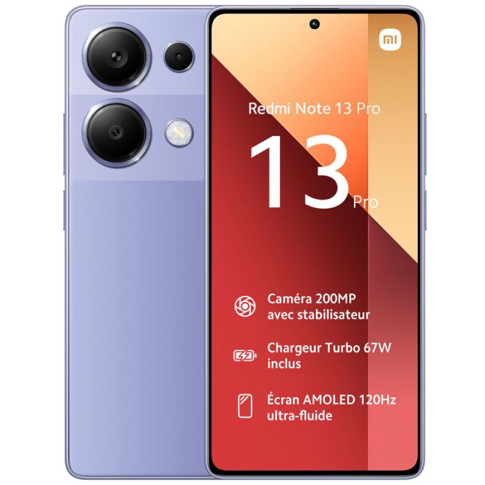 Xiaomi Redmi Note 13 Pro 12GO 512GO - Violet