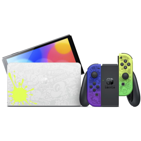 Console Nintendo Switch Oled - Edition Splatoon 3