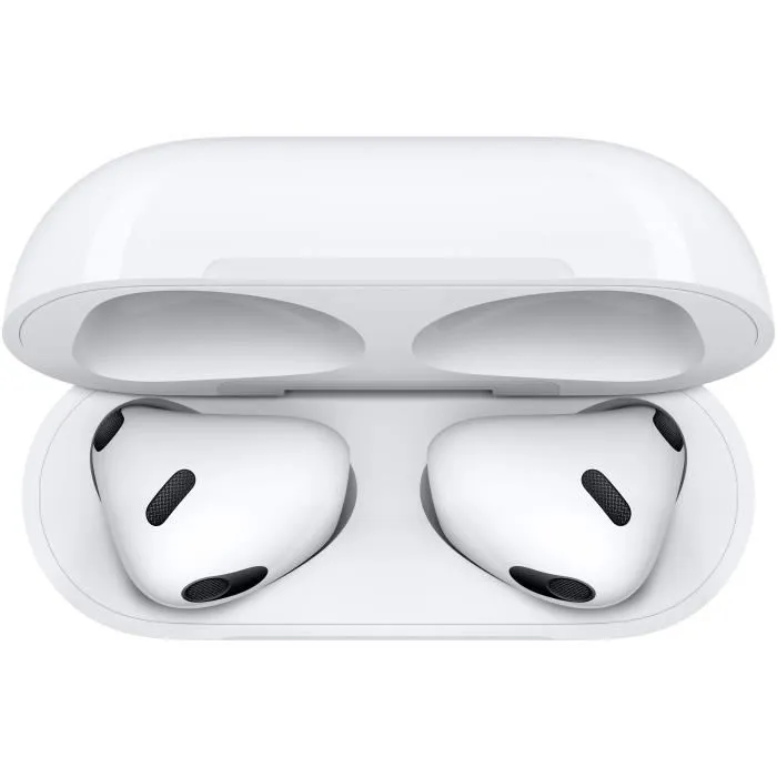 Apple AirPods (3e génération) avec Boîtier de charge Lightning - Blanc