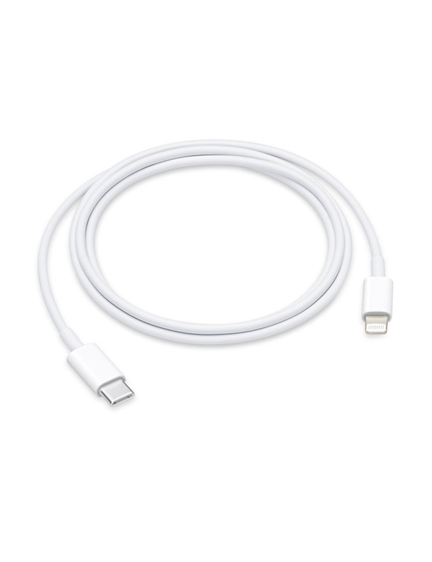 Cable de charge Apple USB-C vers Lightning 1M - Blanc - MM0A3ZM/A