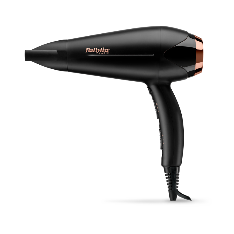 Sèche-Cheveux Babyliss Turbo Shine D570DE 2200W - Noir & Gold