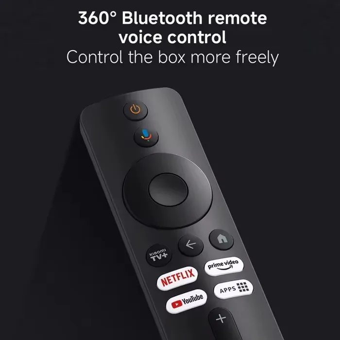 Xiaomi Mi TV Box S 3ème Génération 4K UHD 2Go RAM 32Go ROM - Noir