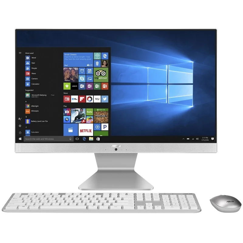 PC De Bureau Asus A3202WVAK I3- 1335U 21.45"FHD DDR5-8G 512G PCIE G4 SSD- blanc