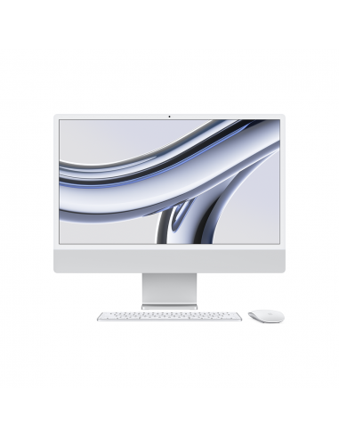 iMac  24" Retina 4.5K puce AppleM3 8C GPU 256GO SSD-Silver-