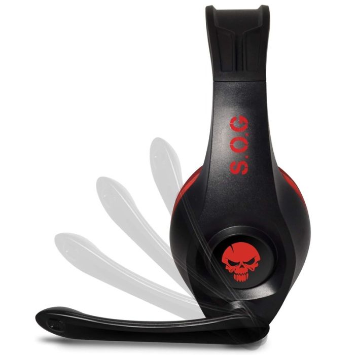 Micro Casque Gaming Filaire Spirit Of Gamer Pro NH5 - Noir & Rouge