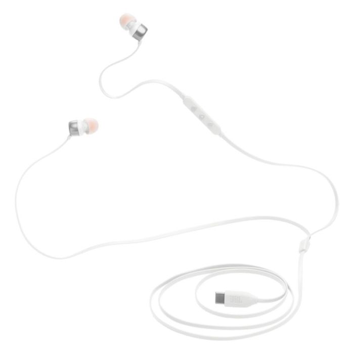 Écouteur Filaire JBL T310C USB-C -Blanc