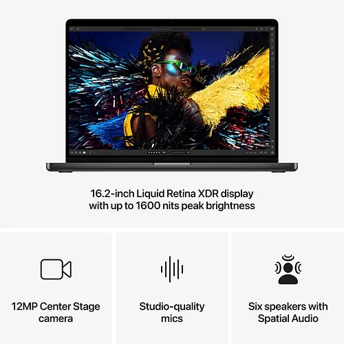Apple -  MacBook M4 Max 16" -RAM 36Go - Stockage 1TO SSD -CPU 14 coeurs- GPU32coeurs