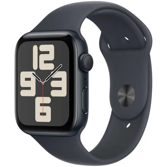 Apple Watch SE GPS - 40mm - Boîtier Midnight Aluminium - Bracelet Midnight Sport Band - M/L