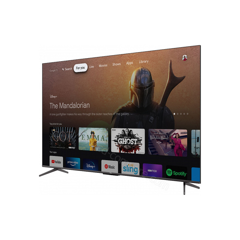 TV TCL 65'' Smart Android P735 Google UHD 4K + Abonnement 12 mois