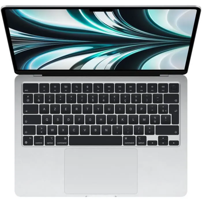 Apple - 13,6" MacBook Air M2 - RAM 8Go - Stockage 256Go - Argent - AZERTY