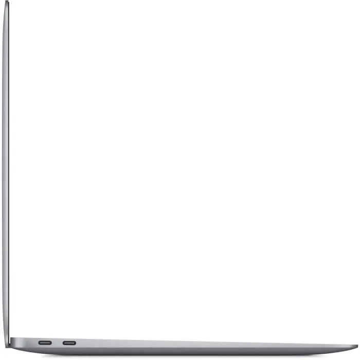 Apple - 13,3" MacBook Air (2020) - Puce Apple M1 - RAM 8Go - Stockage 256Go - Gris Sidéral - AZERTY