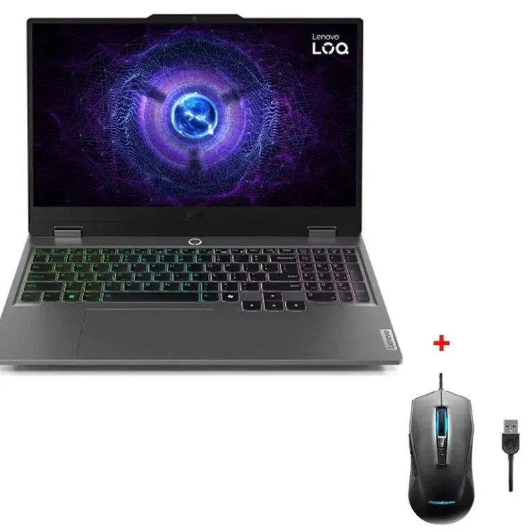 Pc Portable LENOVO LOQ3 15IAX9 I5 12è Gén 16Go 512Go SSD Noir