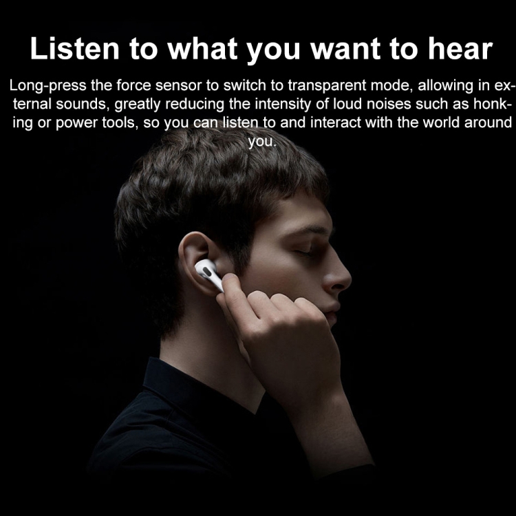 WIWU Airbuds Pro 2 ANC Bluetooth 5.1 Écouteurs Bluetooth sans fil à réduction de bruit