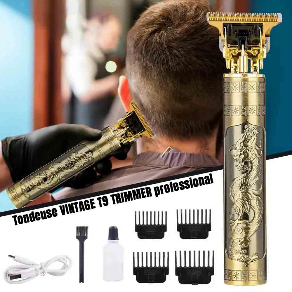 Tondeuse à cheveux électrique Vintage T9 Trimmer Professionnelle