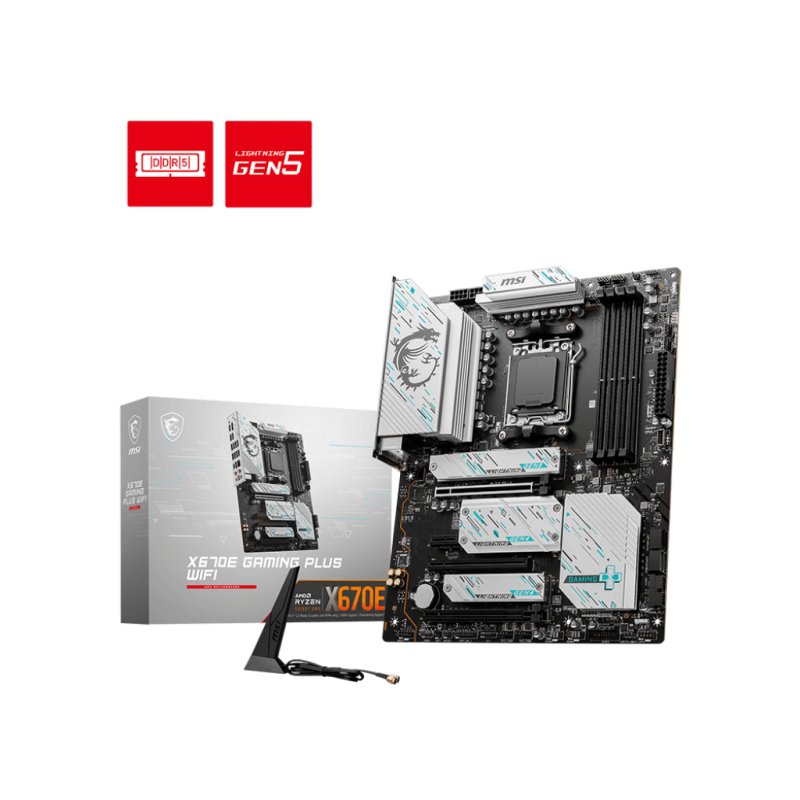 Carte Mère MSI X670E Gaming Plus Wifi