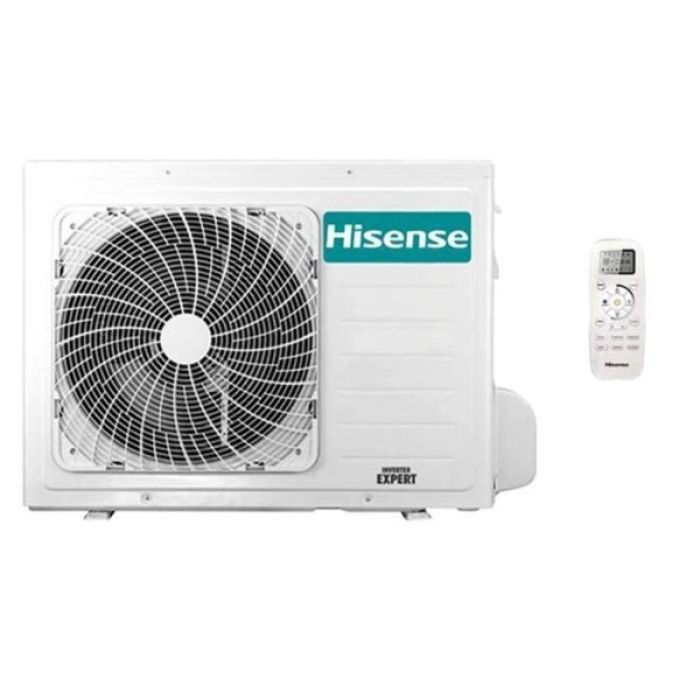 Climatiseur HISENSE Tropicalisé 12000 BTU - Chaud & Froid - 3 ans Garantie- Blanc