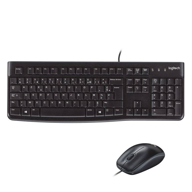 Clavier Logitech Desktop MK120 -Noir