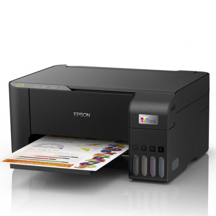 IMPRIMANTE À RÉSERVOIR INTÉGRÉ EPSON ECOTANK L3210 3EN1 COULEUR
