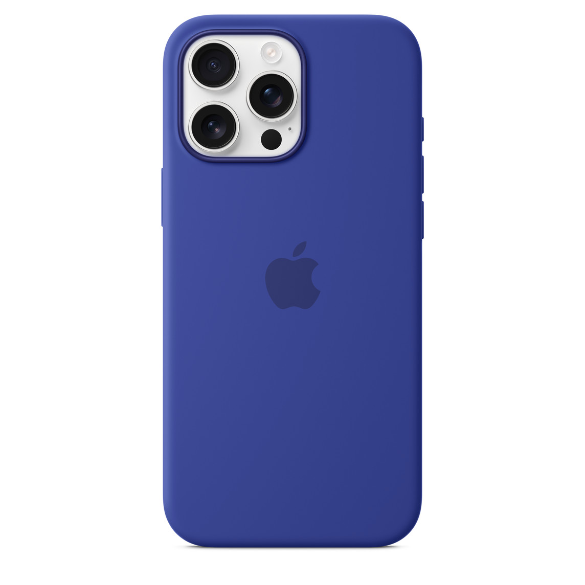 Coque en Silicone MagSafe pour iPhone 16 Pro Max - Bleu