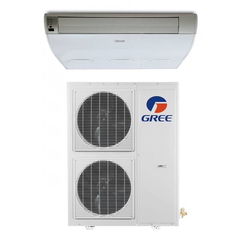 Climatiseur Floor Ceilling GREE Inverter 48000 BTU Chaud & Froid  - Blanc